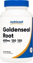 Nutricost Goldenseal Root 600mg, 120 Capsule - Non OGM, Senza glutine, Capsule Vegetariani