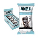 JiMMYBAR! - Biscotti N Cream Protein Bars 19g Protein Bar - 7g Low Sugar - 12 Count - 58g Health Bars - Snack funzionale con ingredienti alimentari reali - Cioccolato a mano - Realizzato con arachidi reali