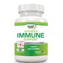 Bandiera d'oro Immune Supplemento Antiossidante Superiore - Boosts Sistema immunitario con lampone rosso, melograno, corteccia di pino, semi di uva, estratti verdi- polifenoli, licopene