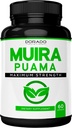 Estratto di radice di Muira Puama 1000mg per gli uomini e le donne - Capsule Premium - 60 Count - Filler Zero - Terzo Pary Testato - Gluten Free & Non-OGM - USA Made - Garanzia di qualità - Testato per Potency & Purity