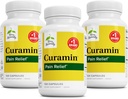 Terry Naturally Curamin - Supplemento Curcumina per Circulation & Endorphin Support - Supporto per Discomfort Occasionale - Aiuta i muscoli sani - 120 capsule (Pack of 3)