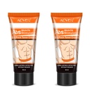 2 Confezione Fat Burning Crema Dimagrante, Crema Calda per Uomini e Donne, Crema Muscolare Addominale Potente, Crema Slim, Bruciatore Grasso, Tessuti Muscoli per Abdominali, Bracci e cosce.