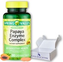 Papaya Enzymes Chewable- Complex Tablets Integratore alimentare, 180 Conte (Pack of 1), Boxed by Fusion Shop Store