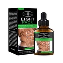 AICHUN BEAUTY Otto Confezione Olio essenziale addominale per gli uomini Forte vita Manly Torso Linee di limodità Press Fitness Belly Burning Muscle Fat Rimuovere Rinnova la pelle perdita di peso Crema dimagrante 30ml