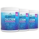 Calcium delle alghe marine per cani e gatti 14oz, supplemento di calcio per l'equilibrio cibo fatto in casa, testato per la purezza, più conveniente della concorrenza, Vet Raccomandato, Exly Nature's Best Seaweed Calcium (3 pacchetto)