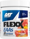 GAT SPORT Flexx EAAs + Idratazione, Aminoacidi essenziali avanzati, 30 Serve (Mango di Fragola)