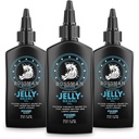 Bossman Jelly Beard olio per gli uomini - 3 Pack (12 oz in totale, profumo magico) – Ammorbidisce, idrata e condizioni con ingredienti naturali