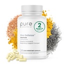 Zinc Defense | Zinc + Rame + Quercetin | 60 Serve in capsule vegane | L-OptiZinc & Quercefit Ionophore | Minerali chelati | Immune, Gut, & Hormonal Balance Support