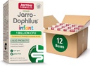 Jarrow Formulas Jarro-Dophilus Infant Liquid Probiotico, Integratore alimentare, Supporto per la salute intestinale per i neonati, 1 miliardo di CFU Per Serving, 0.51 Fl Oz, 30 giorni di alimentazione, (Pack of 12)