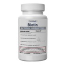 Labs superiori – Miglior integratore naturale Biotin NonGMO – per capelli e ciglia più lunghi – Unghie più forti – Pelle sana – Energy Booster – Peso sano - 5000 mcg, 120 Caps vegetali
