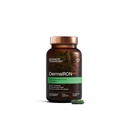 Derma-Iron Supplemento per le donne e gli uomini - Ferro sangue pillole per capelli e pelle con Collageno e vitamina C naturale, ferro basso e ferritina, capelli diradamento, supporto per la perdita di capelli