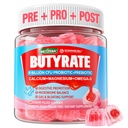 Butyrate Gummies con Probiotico + Prebiotico + Postbiotico, Omega-3 500mg,Fiber con 9 miliardi di CFU Probiotici, Calcio & Magnesio, Inulina,Psyllium Husk per la salute digestiva,Supporto per il gonfiore,Sgar Free