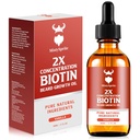 Olio di crescita del cuscinetto - 2X Concentrazione Biotina per gli uomini (2 oz) - Naturale con Argan, Jojoba e Vitamina, Addolcitore di crescita, Moisturizer (Vanilla)