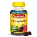 Natura fatta Ashwagandha Gummies, Vegan, KSM 66 Ashwagandha per il supporto dello stress, 60 conte, 30 giorni di alimentazione