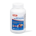 Tavole Multivitaminiche per bambini Rugby - Integratore alimentare - Sapori assortiti di frutta - Forma animale - 250 Conte (1 Confezione)