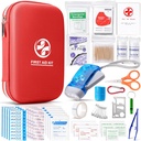 Kit di pronto soccorso con forniture mediche essenziali di emergenza, Kit medico impermeabile portatile per escursionismo in campeggio casa, Kit Med zaino per sport College Dorm Student