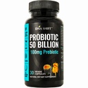 Probiotici 50 miliardi - 11 Strain Probiotici Live per Uomini e Donne - Migliore per sostenere la salute digestiva e immunitaria. con Lactobacillus Gasseri - Garantito Potency to Expiration