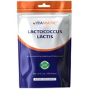 Vitamatic Lactococcus Lactis Probiotic Powder - Digestive Health Support - 100 Grammo (3.5 OZ) - 100 Serve