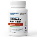 Puregen Labs Urinary Pain Relief | Phenazopyridine HCl 99.5mg compresse | OTC di massima resistenza per il sollievo veloce del dolore UTI, bruciore e disagio della vescica – 72 conteggi Tablet