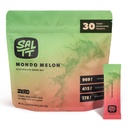 SALTT Electrolytes Powder Flavored Drink Mix - Mondo Melon - 30 Pacchetti di idratazione - Magnesio, Potassio, Sodio, Minerali di Trace - Zero Sugar & Gluten Free - Essenziale di viaggio