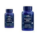Estensione della vita NAD+ Rigeneratore cellulare e Resveratrolo Elite, NIAGEN nicotinamide riboside & Curcumin Elite Estratto erborico, promuove una risposta infiammatoria sana