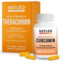 Theracurmin curcumina curcumina supplemento, 120 conte, alto assorbimento curcuma e curcumina - supplemento congiunto per gli uomini e le donne - 42.6X Più Bioavailablity