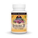 Fonte Naturals Resveratrolo, per il cuore e l'invecchiamento sano* - 200 mg- 60 capsule vegetariane