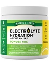 Polvere degli elettroliti della verità della natura | No Zucchero | con vitamine B | Limone rinfrescante aroma | Vegan, Non OGM & Gluten Supplemento gratuito per l'idratazione