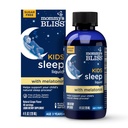 Bliss Kids Sleep Liquid con Melatonin & Calming Herbs | Melatonin for Children 3 Years & Up | Grape Flavor | Sugar Free | 4 Fl Oz (60 Serve)