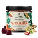 Ashwagandha KSM-66 Gummies per bambini e adolescenti - Pure Organic Root Extract Ayurvedic Supplement Gummy - Focus Mood Support Aumentare la resistenza all'energia 600mg di Natural KSM66 per l'assorbimento superiore