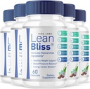 (5 Pack) Pillole di perdita di peso della beatitudine magra, formula di bruciare i grassi della beatitudine magra, LeanBliss Advanced Metabolism Capsules For Natural Weight Management & Blood Support, Integratore alimentare LeanBliss (300 capsule)