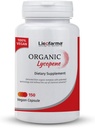 Organic Lycopene | Antiossidante integratore naturale | con licopene organico da pomodoro | 150 Capsule Pack