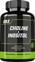 Choline e Inositol 1200 mg per Serving - 120 capsule - 2 mesi di alimentazione - Supplemento dieta per supporto Clarity mente e relax - da MZ