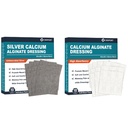 Alginato di calcio d'argento (4 "x 4" 10 Pcs) +Calcium Abiti alginati (4 "x 4" 10 Pcs)