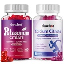 Citrato di potassio 1000mg Gummies Citrato di calcio 1000mg Gummies, Cintura di gambe di sostegno, Salute del muscolo
