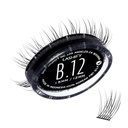 Lashify Bold 12mm Gossamer DIY Estensioni di ciglia ricarica, nero, facile False Ciglia per un look naturale