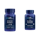 Protezione di vita Arterial Protect - Integratore di pressione sanguigna per la salute del cuore & Ultra Prostate Formula, Saw Palmetto per gli uomini, pigeo, pungendo Nettle Root, licopene