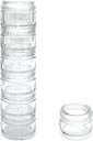 HaiSea Weekly Pill Planner-Monthly Pill Organizer, Daily Month Pill Box-Separate AM/PM Compartments Colori Vary