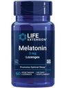 Melatonina Estensione della vita, 3 mg, Supporto ottimale del sonno, Ritmi circadiani sani, Difesa cellulare, Senza glutine, Non OGM, Vegetariano, 60 lozenges masticabili