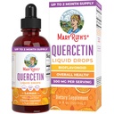 MaryRuth Organics Quercetin Liquid Drops | Sugar Free | 500mg per Adulti 18 & Over | Salute cardiovascolare per adulti | Bioflavonoide | Vegan | Non OGM | Gluten Free | 4 Fl Oz