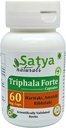 Triphala Forte Capsule 500 mg. 60 Veg. Capsule | Amalaki, Haritaki, Bibhitaki Estratto di capsule per uomini e donne | Ayurvedic Herbal Supplement/Rimedies | 10:1 Forte (1 Bottiglia di 60 capsule)