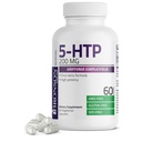 Bronson 5-HTP 200 mg (5-idrossitriptofano) Griffonia Simplicifolia Non OGM, 60 capsule vegetariane