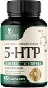 5 Hydroxytryptophan Capsules - 180mg per Serving 5 HTP Supplement Plus Calcium for Brain Health & Sleep Support, Extra Strength Griffonia Simplicifolia 5-HTP Formula, 5HTP, USA Bottigliato - 60 Capsule