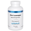 Douglas Laboratoris Zinc Lozenges | Supporto per la funzione immunitaria* | 100 Lozenges | Natural Orange Flavor