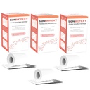 Unna Boot Zinco Bandage a compressione flessibile Mantenere il Moist Healing Ambiente Medico Abito Avvolto EMS First Aid Fornisce 4 pollici X 30 Foot Roll