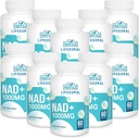 Liposomal NAD+ Supplemento 1000 mg | Pontecy NAD più alta | Max Absorption | Supplemento NAD puro | Riparazione dell'energia e del DNA, Difesa dell'invecchiamento, Funzione cerebrale | 600 Softgels