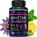 Bruciatore grasso di notte - perdita di peso pillole di dieta con Magnesio Melatonina CLA L-Carnitina che funzionano a notte, Appetite Suppressant, Carb Blocker, Notte Metabolismo Booster per le donne e gli uomini 60 Caps.