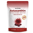 Astaxantina 12mg con olio MCT – 120 Softgels, integratori organici di astaxantina Premium, per reni, occhi e pelle, origine naturale delle microalghe, tripla resistenza, non OGM & Gluten Free (pacchetto di 1)