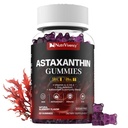 Astaxantina Gummies, 12mg Per Gummy 24mg Max, Astaxantina Integratori con Vitamina A/C/D/E, Resveratrolo, 14-IN-1 Antiossidanti Miscela per Donne Uomini, Pelle, Occhi, Supporto immunitario, Zucchero Libero, Vegan, 60 Ct