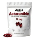 Astaxantina 12mg, Astaxantina naturale Integra Alghe, 120 Softgels (1 Borsa)